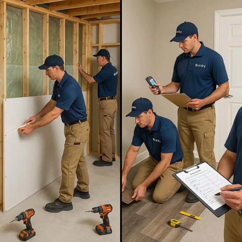 Repairs and Reconstruction process in Rupert, ID